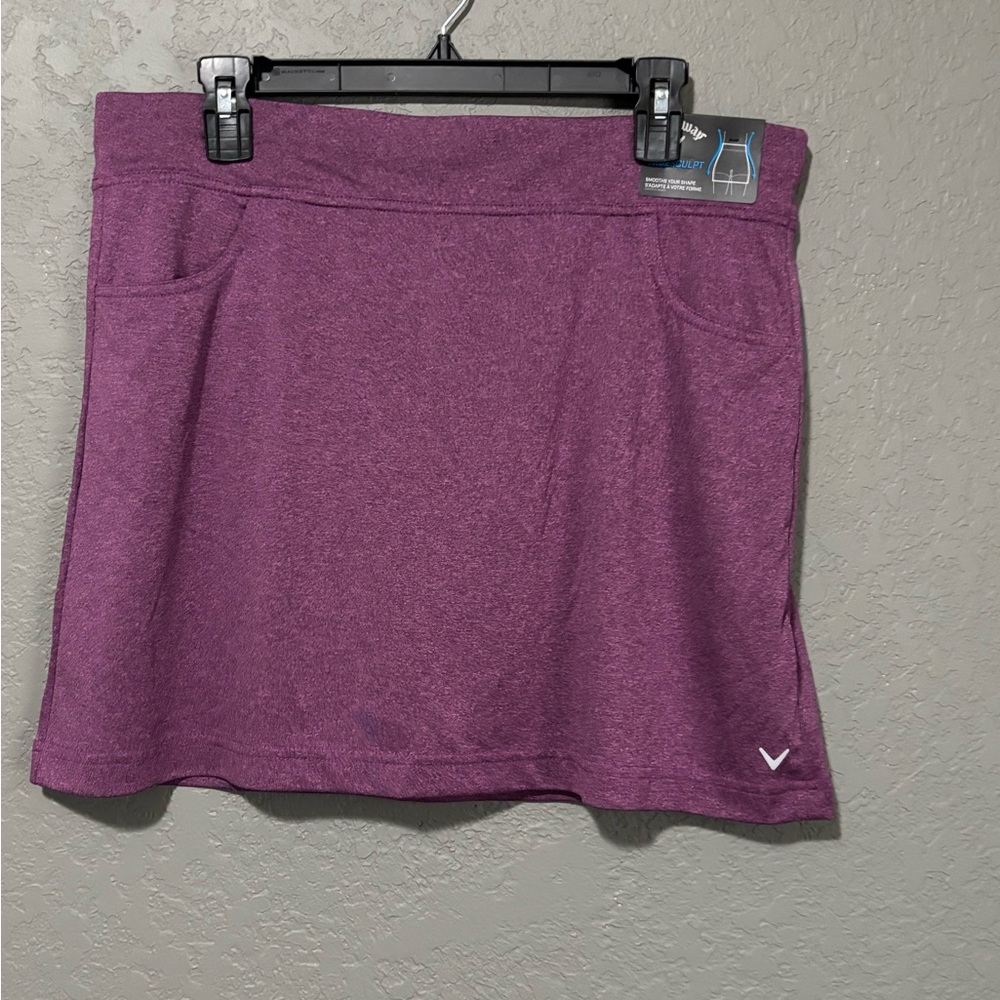 Callaway Purple Heather Athletic Golf Skort